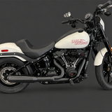 Khrome Werks M8 Softail Pro Street Mid-Length 2-into-1 Exhaust System for 2025-Up Harley Davidson® Street Bob, Lower Rider S, and Low Rider ST Motorcycles