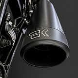 Khrome Werks M8 Softail Pro Street Mid-Length 2-into-1 Exhaust System with Tips for 2025-Up Harley Davidson® Street Bob, Lower Rider S, and Low Rider ST Motorcycles
