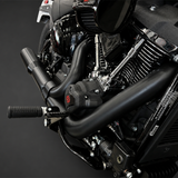 Khrome Werks M8 Softail Pro Street Mid-Length 2-into-1 Exhaust System for 2025-Up Harley Davidson® Street Bob, Lower Rider S, and Low Rider ST Motorcycles