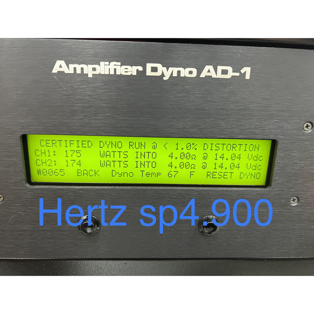 Hertz SP4.900 1000W RMS 2000W Peak Advanced Class D Amplifier can