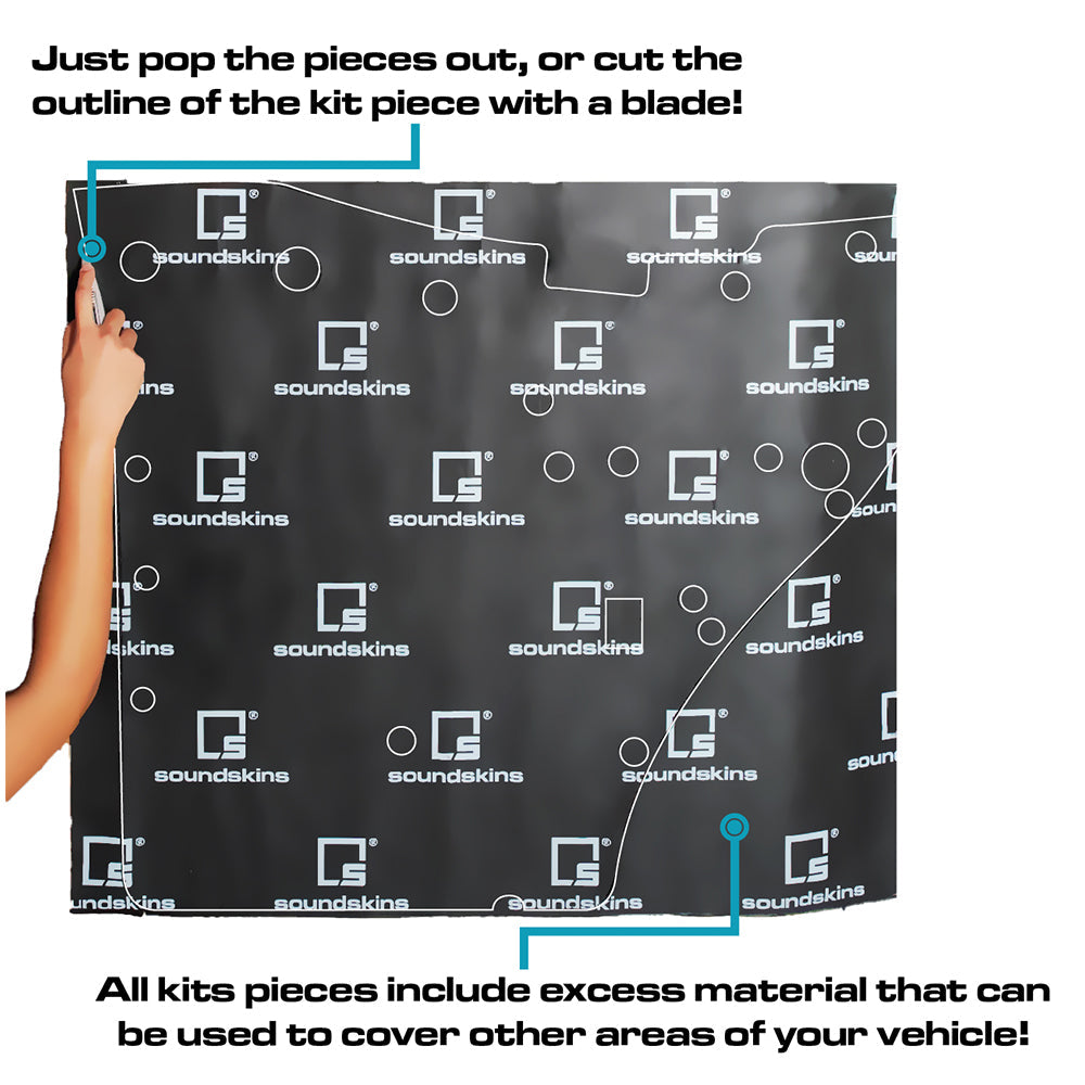 SoundSkins Pro Road Glide 2023+ Harley Davidson® Fairing Speaker Pods Kit