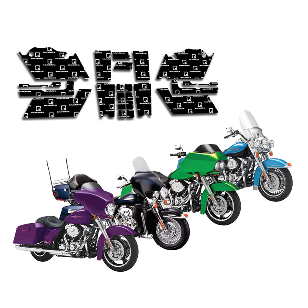 SoundSkins Pro SSK-TOURBAG13 Saddlebag Kit for 1998-2013 Harley