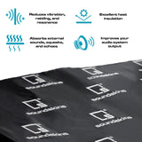 SoundSkins Pro SSK-TOURBAG13 Saddlebag Kit for 1998-2013 Harley Davidson® Touring Models