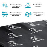 SoundSkins Pro SSK-TOURLID13 Saddlebag Speaker Lid Kit for 1998-2013 Harley Davidson® Touring Models