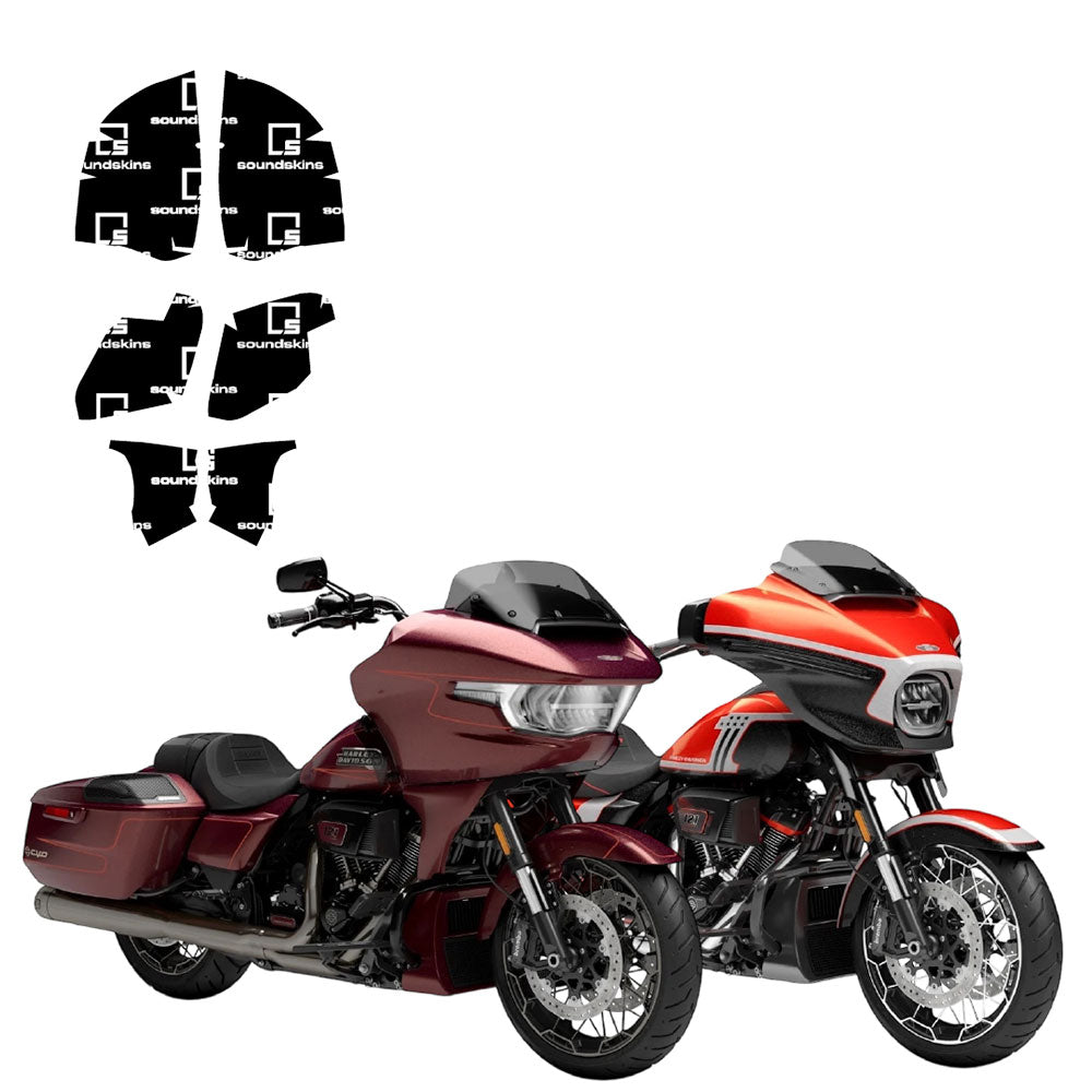 SoundSkins Pro Saddlebag Speaker Lid Kit for 2024+ Harley Davidson® Touring Models ( For New Body Style Motorcycles )