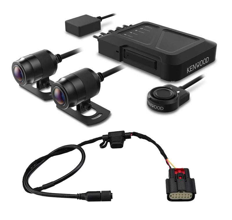 Kenwood STZ-RF200WD Plug & Play Dual Camera Recording System for 2023.5+ CVO & 2024+ Base Model Harley Davidson Motorcycles