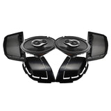 Hertz SX690H NEO 6x9" Speakers & HD24H Cut Kit with Rear Harnessing for 2024-Up Harley Davidson® Touring Base and CVO ST Models