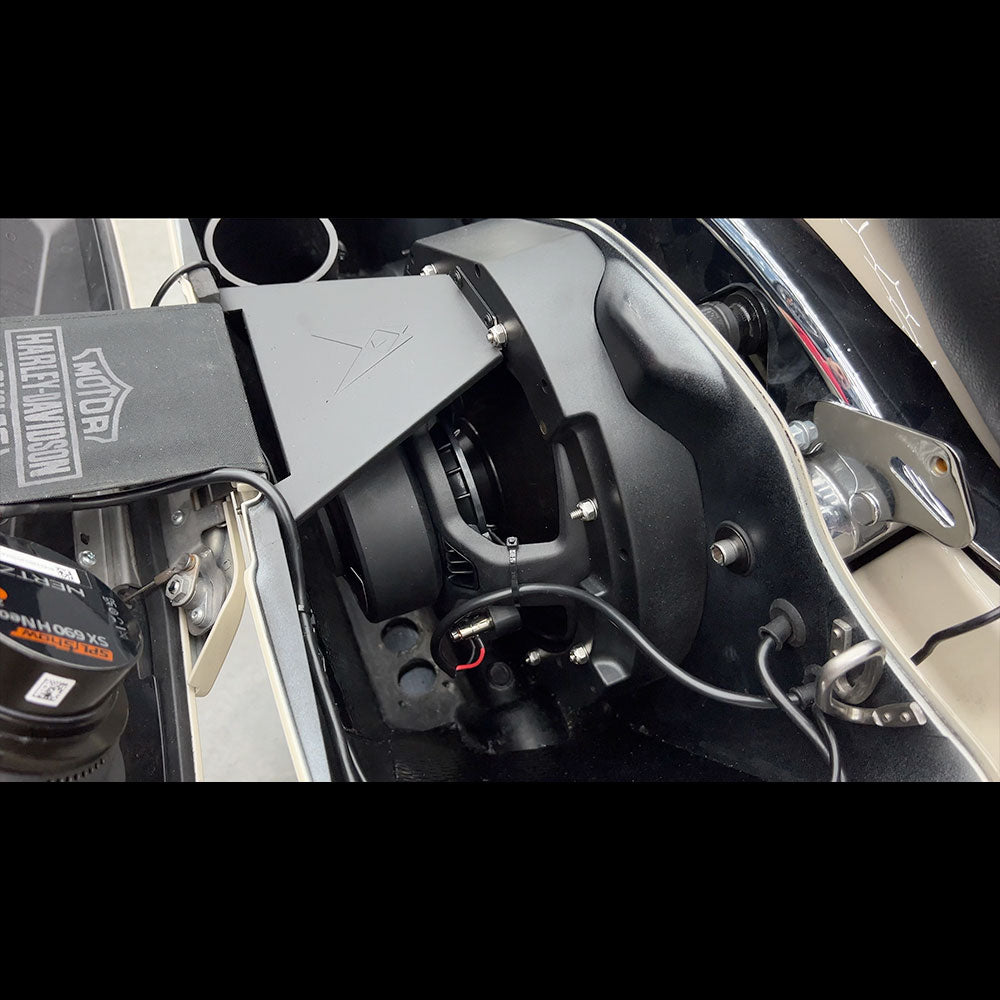 Hertz / Cicada Audio Subwoofer Add-On Kit for 2014-2023 Harley Davidson® Touring Motorcycles
