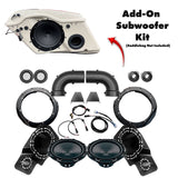Hertz / Cicada Audio Subwoofer Add-On Kit for 2014-2023 Harley Davidson® Touring Motorcycles