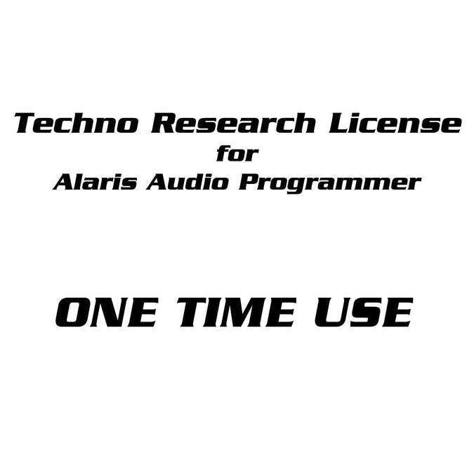 Research License Techno Research One Time Use License for Alaris Harley-Davidson® Audio ...