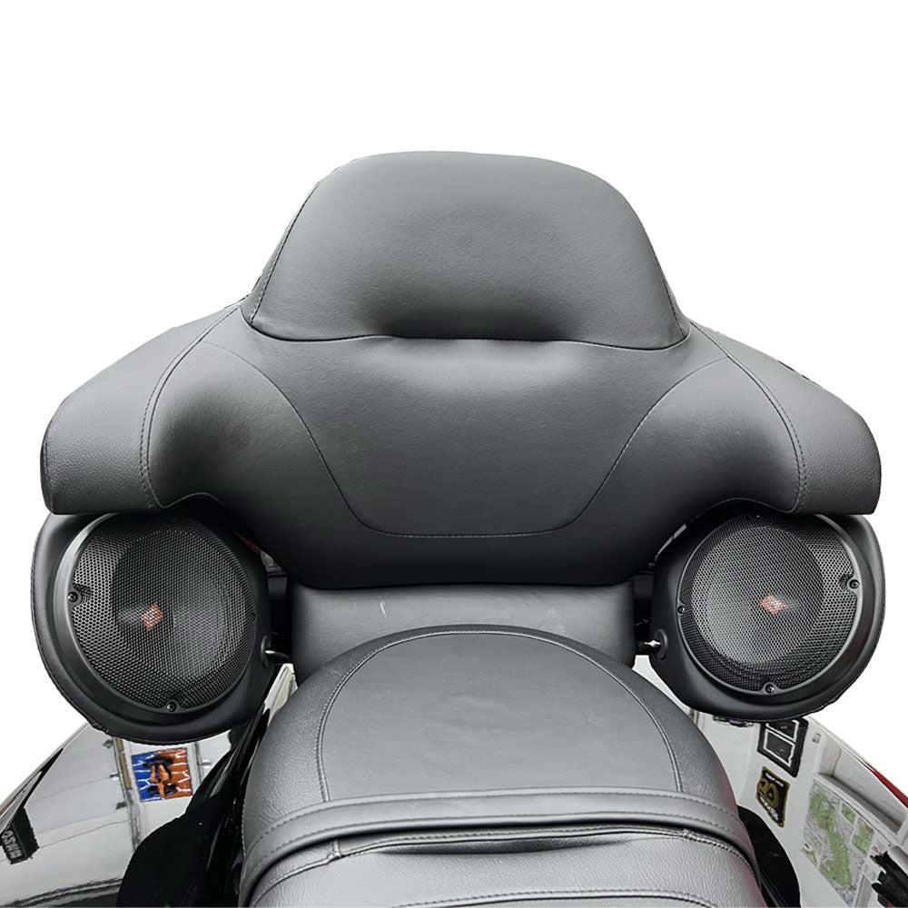 Hertz Premium A2B Stage 4 Plug & Play Amp And Speaker Package For 2025 Harley Davidson® Street Glide Ultra Motorcycles Adds Tour Pak Pods