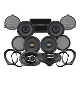 Hertz Stage 6 Plug & Play Amp and Speaker Package For 2014-2021 Harley Davidson® CVO Street Glide with Factory or Existing Soundstream Reserve Radios