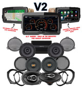 Hertz Stage 6 Plug & Play Amp and Speaker Package With Soundstream Reserve V2 Radio For 2014-2021 Harley Davidson® CVO Street Glide