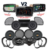 Hertz Stage 6 Plug & Play Amp and Speaker Package With Soundstream Reserve V2 Radio For 2015-2021 Harley Davidson® CVO Road Glide