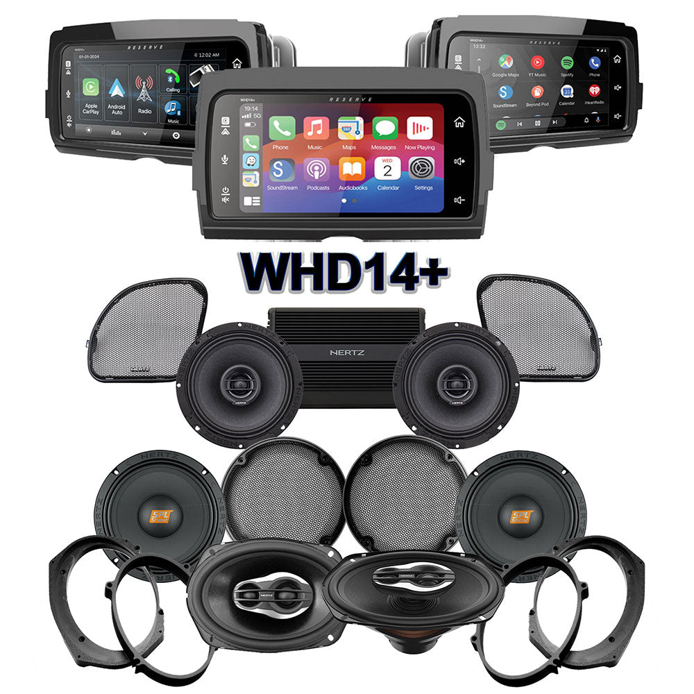 Hertz Stage 6 Plug & Play Amp and Speaker Package With Soundstream