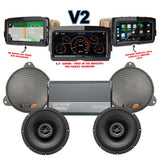 Velocity Stage 2 Plug & Play Amp and Speaker Package With Soundstream Reserve V2 Radio For 2014-2023 Harley Davidson® Street Glide, Electra Glide, and Ultra
