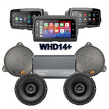 Velocity Stage 2 Plug & Play Amp and Speaker Package With Soundstream Reserve WHD14+ Radio For 2014-2023 Harley Davidson® Street Glide, Electra Glide, and Ultra