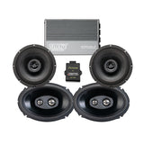 Velocity Premium A2B Stage 4 Plug & Play Amp And Speaker Package For 2023.5-Up Harley Davidson® CVO Street Glide Motorcycles