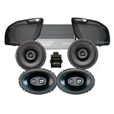 Velocity Premium A2B Stage 4 Plug & Play Amp And Speaker Package For 2023.5-Up Harley Davidson® CVO Road Glide Motorcycles