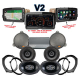Velocity Stage 4 Plug & Play Amp And Speaker Package With Soundstream Reserve V2 Radio For 2014-2021 Harley Davidson® CVO Street Glide