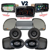 Velocity Stage 4 Plug & Play Amp And Speaker Package With Soundstream Reserve V2 Radio For 2015-2023 Harley Davidson® Road Glide