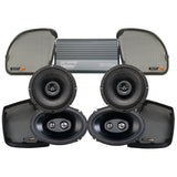 Velocity Stage 4 Plug & Play Amp and Speaker Package For 2015-2023 Harley Davidson® Road Glide with Factory or Existing SoundStream Reserve Radios