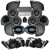 Velocity Stage 6 Ultimate A2B Plug & Play Amp And Speaker Package with Modular Subwoofer Kit For 2024-Up Harley Davidson® Road Glide Motorcycles