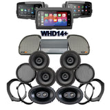 Velocity Stage 6 Plug & Play Amp and Speaker Package With Soundstream Reserve WHD14+ Radio For 2015-2021 Harley Davidson® CVO Road Glide