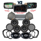 Velocity Stage 6 Plug & Play Amp and Speaker Package With Soundstream Reserve V2 Radio For 2014-2021 Harley Davidson® CVO Street Glide