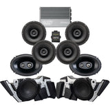 Velocity Stage 6 Ultimate A2B Plug & Play Amp And Speaker Package with Modular Subwoofer Kit For 2023.5-Up Harley Davidson® CVO Street Glide Motorcycles