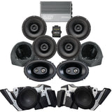 Velocity Stage 6 Ultimate A2B Plug & Play Amp And Speaker Package with Modular Subwoofer Kit For 2025 Harley Davidson® CVO Road Glide Motorcycles