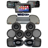 Velocity Stage 6 Plug & Play Amp and Speaker Package With Soundstream Reserve WHD14+ Radio For 2015-2016 Harley Davidson® CVO Road Glide Ultra
