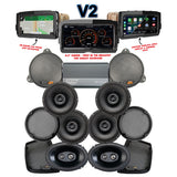 Velocity Stage 6 Plug & Play Amp and Speaker Package with SoundStream Reserve V2 Radio For 2014-2023 Harley Davidson® Street Glide and Electra Glide