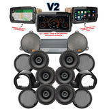 Velocity Stage 6 Plug & Play Amp and Speaker Package with Liquid-Cooled Lower Fairing Adapters and Soundstream Reserve V2 Radio For 2021-2023 Harley Davidson® CVO Tri Glide