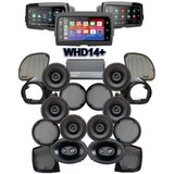 Velocity Stage 8 Plug & Play Amp and Speaker Package With Liquid-Cooled Lower Fairing Pods and Soundstream Reserve WHD14+ Radio For 2015-2016 Harley Davidson® CVO Road Glide Ultra