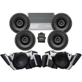 Velocity Stage 4 Ultimate A2B Plug & Play Amp And Speaker Package with Modular Subwoofer Kit For 2026 Harley Davidson® Road Glide Limited Motorcycles