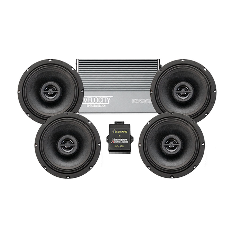 Velocity Premium A2B Stage 4 Plug & Play Amp And Speaker Package For 2026 Harley Davidson® Street Glide Limited and Street Glide 3 Limited Motorcycles