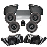 Velocity Stage 4 Ultimate A2B Plug & Play Amp And Speaker Package with Modular Subwoofer Kit For 2024-Up Harley Davidson® Base Model Road Glide Motorcycles