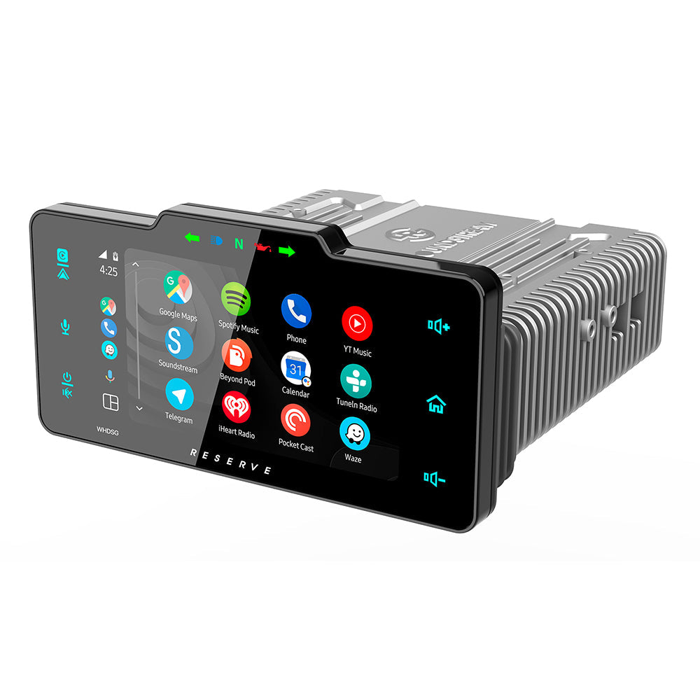 SoundStream Reserve WHD.SG Plug-N-Play Upgrade Headunit for 1998-2013 Harley Davidson® Street Glide with Wireless Apple CarPlay®, Android Auto® & SiriusXM Ready®