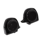 Precision Power MAS.654 6.5″ Coaxial Speakers + Metra BC-HDLSP-1 Lower Fairing Speaker Pods For 1983-2013 Harley Davidson®