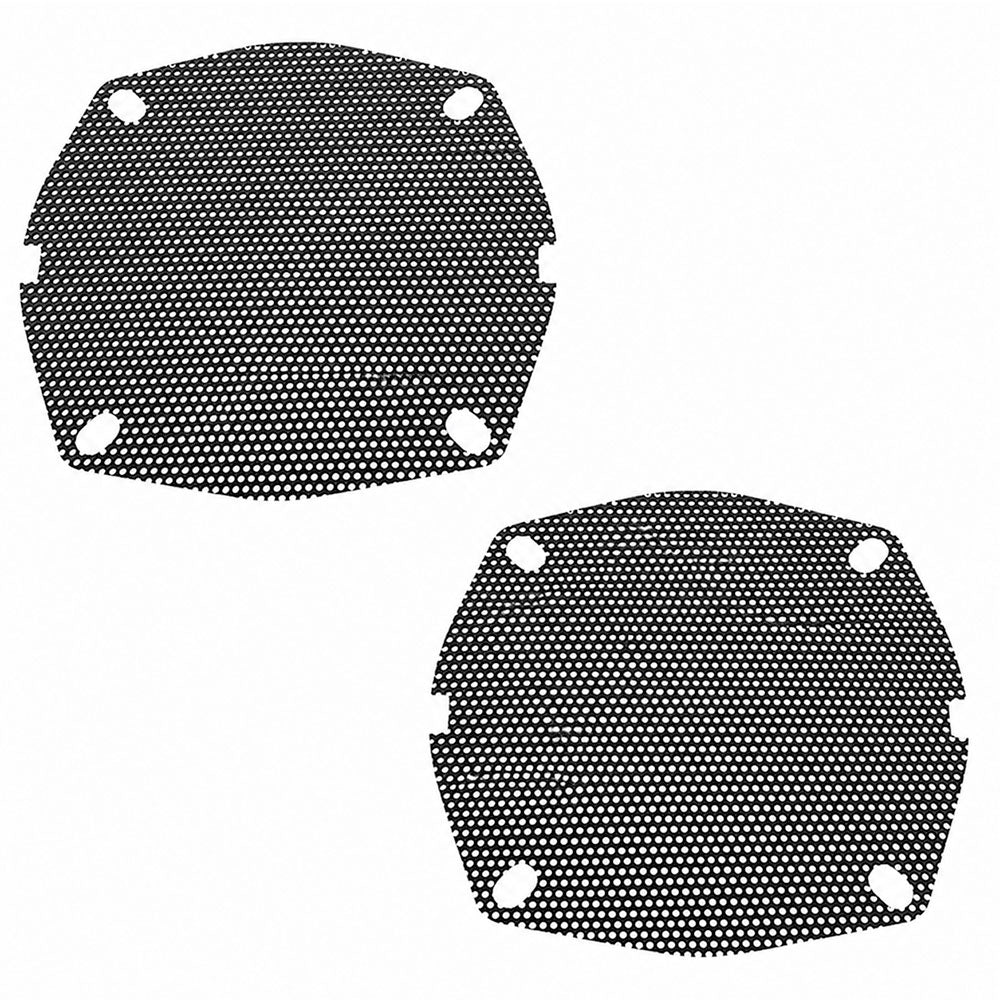 Kenwood Excelon CA-GRL98SG 6.5" Metal Mesh Speaker Grilles for 1998-2013 Harley Davidson® Street Glide Motorcycles