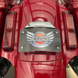 Custom Dynamics CD-CVO-MOUNT Replacement License Plate Mount for 2014-2024 Harley Davidson® CVO Street Glide and CVO Road Glide Motorcycles