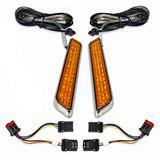 Custom Dynamics Run/Turn Auxiliary LED Fork Lightz for 2014-2026 Harley Davidson® Touring and TriGlide Motorcycles