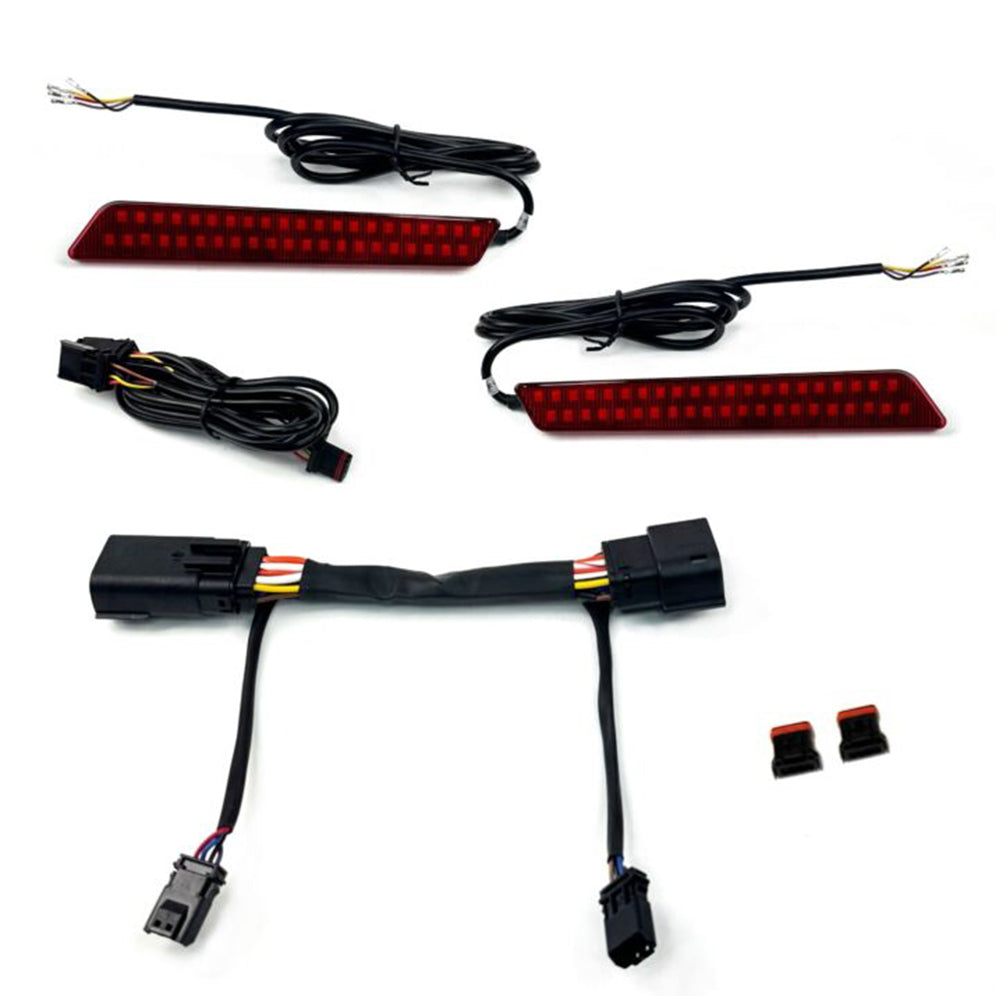 Custom Dynamics CD-LATCH-23 Saddlebag LED Latch Lights for 2024-2025 Harley Davidson® Street Glide / Road Glide Motorcycles
