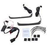 Custom Dynamics CD-LPDC-BCM-S / 2040-2686 Low Profile BAGZ LED Saddlebag Lights with Dual Color Sequential Run Brake and Amber Turn Signals Lenses for 2014-2024 Harley Davidson® Motorcycles ( 20402686)