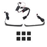 Custom Dynamics CD-LPDC-BCM-S / 2040-2686 Low Profile BAGZ LED Saddlebag Lights with Dual Color Sequential Run Brake and Amber Turn Signals Lenses for 2014-2024 Harley Davidson® Motorcycles ( 20402686)