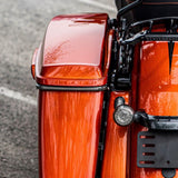 Custom Dynamics CD-LPDC-BCM4-S / 2040-2687 Low Profile BAGZ LED Saddlebag Lights with Sequential Amber Turn Signal Lenses for 2014-2022 Harley Davidson® CVO Motorcycles ( 20402687 )