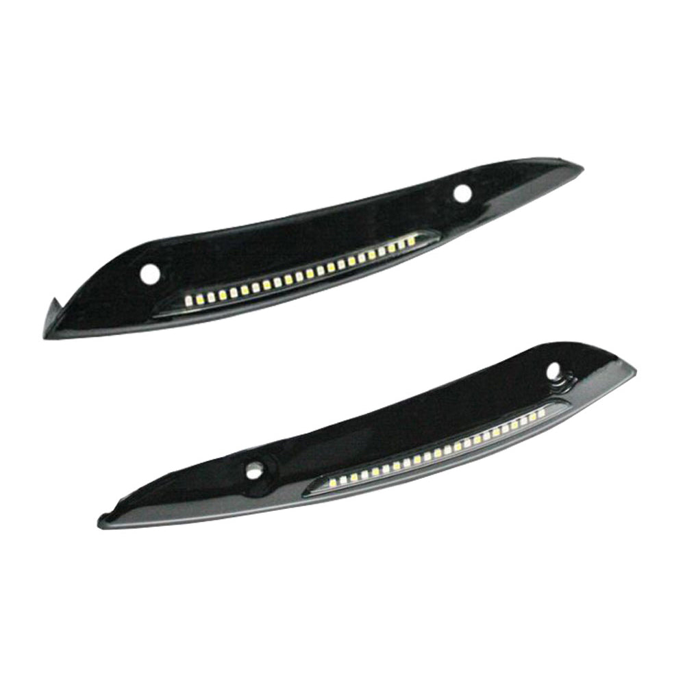 Custom Dynamics LED Windshield Trim Turn Signals for 2015-2025 Harley Davidson® Road Glide Motorcycles