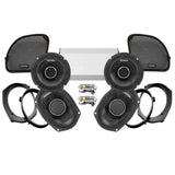 Cicada Audio CHX Stage 4 Plug & Play Amp And Speaker Package For 2021-2023 Harley Davidson® CVO Road Glide With HD Audio By Rockford For Factory Radio or Existing Soundstream Reserve Radios