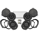 Cicada Audio CHX Stage 4 Plug & Play Amp And Speaker Package For 2021-2023 Harley Davidson® CVO Street Glide With HD Audio By Rockford For Factory Radio or Existing Soundstream Reserve Radios